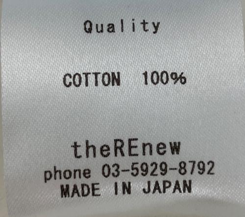 the renew（ザ・リニュー）the renew (ザ・リニュー) 半袖カットソー マルチカラー サイズ:Lの古着・服飾アイテム