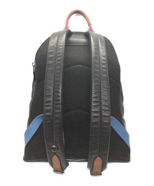 COACH（コーチ）COACH (コーチ) リュック ネイビー×ブラウンの古着・服飾アイテム