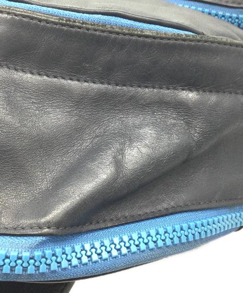 COACH（コーチ）COACH (コーチ) リュック ネイビー×ブラウンの古着・服飾アイテム