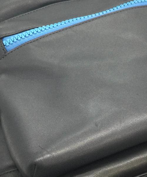 COACH（コーチ）COACH (コーチ) リュック ネイビー×ブラウンの古着・服飾アイテム