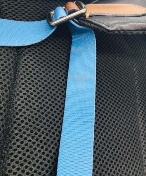 COACH（コーチ）COACH (コーチ) リュック ネイビー×ブラウンの古着・服飾アイテム