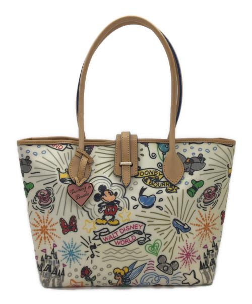 DOONEY&BOURKE（ドゥーニーアンドバーク）DOONEY&BOURKE (ドゥーニーアンドバーク) walt トートバッグ アイボリー×ブラウンの古着・服飾アイテム