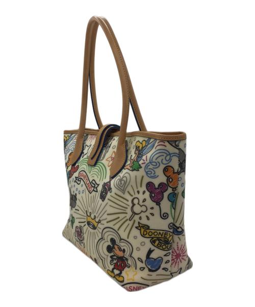 DOONEY&BOURKE（ドゥーニーアンドバーク）DOONEY&BOURKE (ドゥーニーアンドバーク) walt トートバッグ アイボリー×ブラウンの古着・服飾アイテム