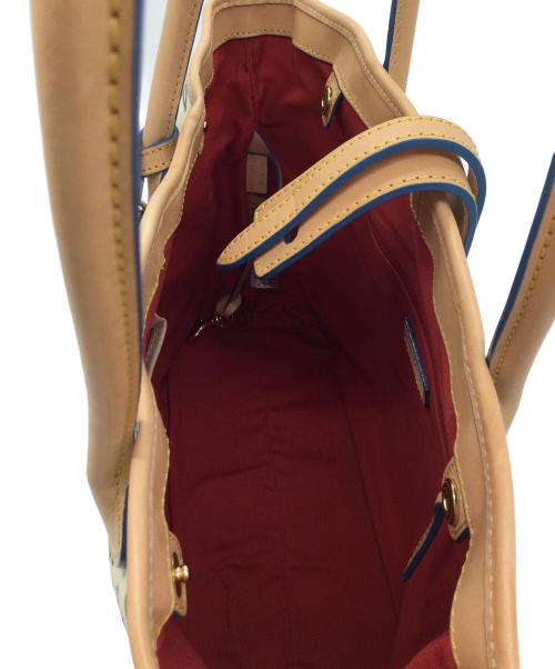 DOONEY&BOURKE（ドゥーニーアンドバーク）DOONEY&BOURKE (ドゥーニーアンドバーク) walt トートバッグ アイボリー×ブラウンの古着・服飾アイテム