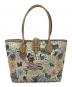 DOONEY&BOURKE（ドゥーニーアンドバーク）の古着「トートバッグ」｜アイボリー×ブラウン
