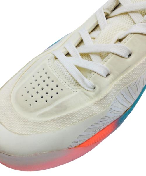 NIKE（ナイキ）NIKE (ナイキ) Jordan Zion 4 PF アイボリー×グリーン サイズ:US8.5、UK7.5、EUR42,cm26.5、BR40、CN265の古着・服飾アイテム