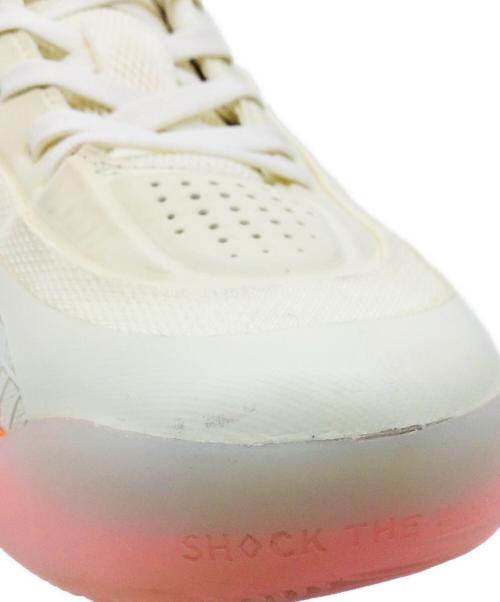 NIKE（ナイキ）NIKE (ナイキ) Jordan Zion 4 PF アイボリー×グリーン サイズ:US8.5、UK7.5、EUR42,cm26.5、BR40、CN265の古着・服飾アイテム