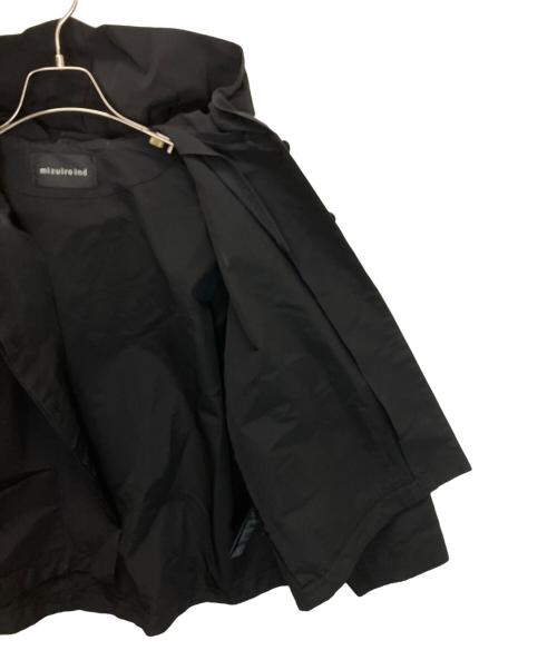 mizuiro-ind（ミズイロインド）mizuiro-ind (ミズイロインド) フーデッドジャケット ブラック サイズ:記載無しの古着・服飾アイテム