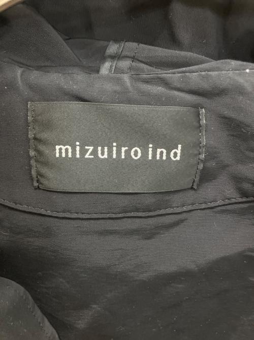 mizuiro-ind（ミズイロインド）mizuiro-ind (ミズイロインド) フーデッドジャケット ブラック サイズ:記載無しの古着・服飾アイテム