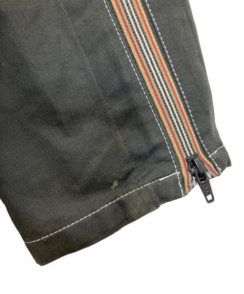 BURBERRY BLACK LABEL（バーバリーブラックレーベル）BURBERRY BLACK LABEL (バーバリーブラックレーベル) BMP73-682-09　ホワイトステッチジャケット ブラック×ホワイト サイズ:Mの古着・服飾アイテム