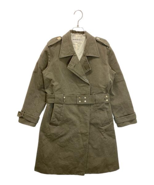 EMPORIO ARMANI（エンポリオ アルマーニ）EMPORIO ARMANI (エンポリオ アルマーニ) コート グレー サイズ:38の古着・服飾アイテム