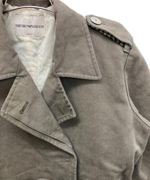 EMPORIO ARMANI（エンポリオ アルマーニ）EMPORIO ARMANI (エンポリオ アルマーニ) コート グレー サイズ:38の古着・服飾アイテム