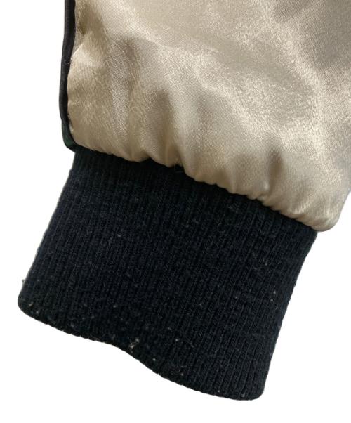 TAKEO KIKUCHI（タケオキクチ）TAKEO KIKUCHI (タケオキクチ) スカジャン グリーン×ホワイト サイズ:3の古着・服飾アイテム