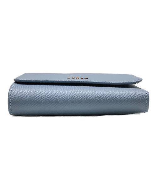 FURLA（フルラ）FURLA (フルラ) 3つ折り財布 スカイブルーの古着・服飾アイテム