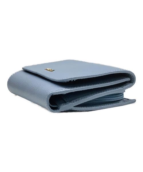 FURLA（フルラ）FURLA (フルラ) 3つ折り財布 スカイブルーの古着・服飾アイテム