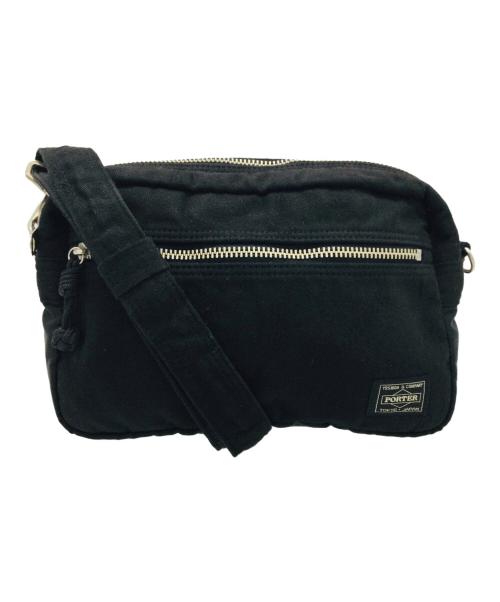 PORTER（ポーター）PORTER (ポーター) ショルダーバッグ ブラックの古着・服飾アイテム