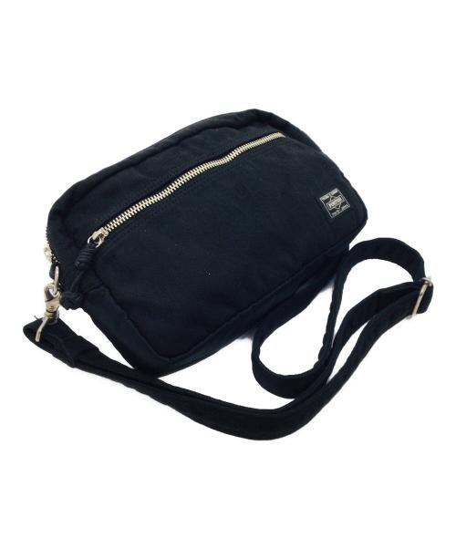 PORTER（ポーター）PORTER (ポーター) ショルダーバッグ ブラックの古着・服飾アイテム