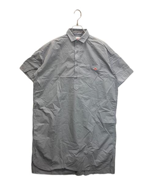 DANTON（ダントン）DANTON (ダントン) JD-3655　半袖ワンピース ライトブルー サイズ:36の古着・服飾アイテム