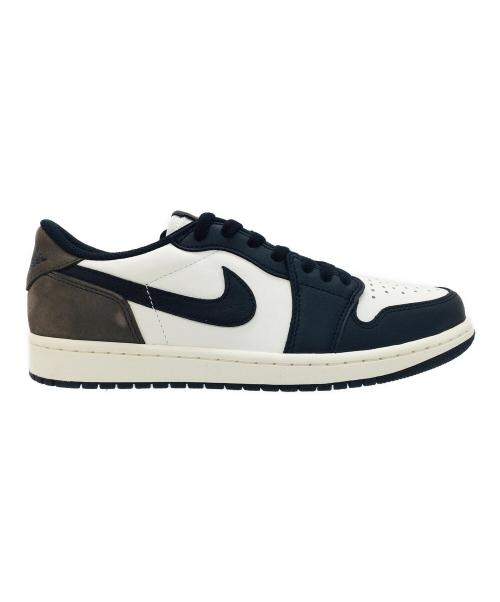 NIKE（ナイキ）NIKE (ナイキ) Air Jordan 1 Retro Low OG ホワイト×ブラック×グレー サイズ:US8、UK7、EUR41、cm26、BR39.5、CN260(2.5) 未使用品の古着・服飾アイテム
