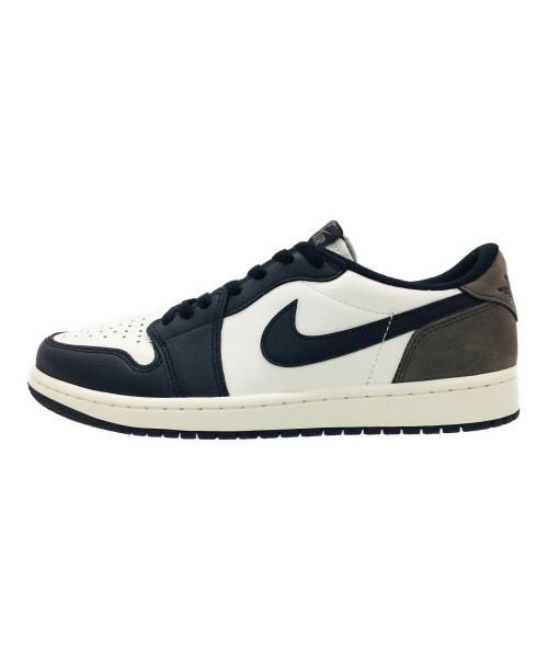 NIKE（ナイキ）NIKE (ナイキ) Air Jordan 1 Retro Low OG ホワイト×ブラック×グレー サイズ:US8、UK7、EUR41、cm26、BR39.5、CN260(2.5) 未使用品の古着・服飾アイテム