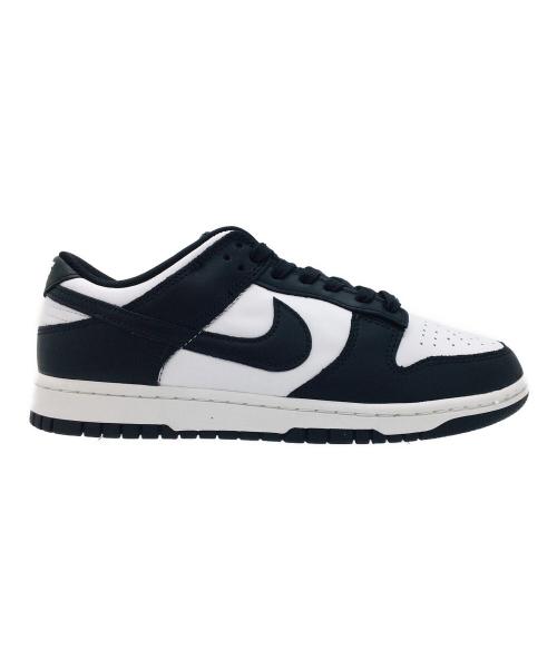 NIKE（ナイキ）NIKE (ナイキ) Dunk Low Retro ブラック×ホワイト サイズ:US8、UK7、EUR41、cm26、BR39.5、CN260(2.5) 未使用品の古着・服飾アイテム