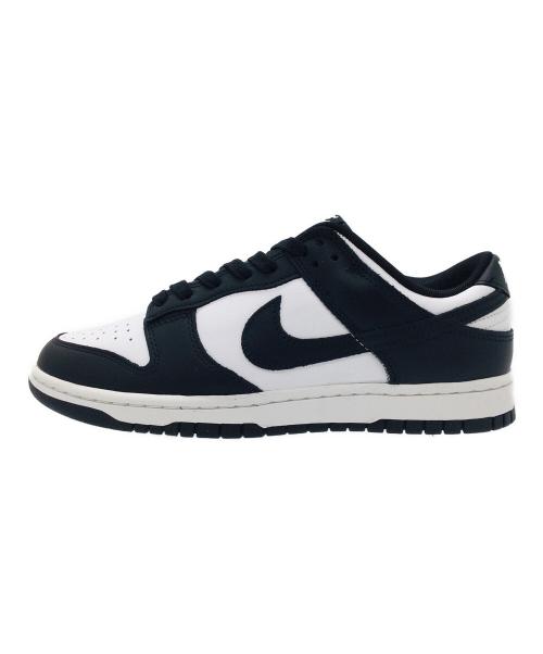 NIKE（ナイキ）NIKE (ナイキ) Dunk Low Retro ブラック×ホワイト サイズ:US8、UK7、EUR41、cm26、BR39.5、CN260(2.5) 未使用品の古着・服飾アイテム