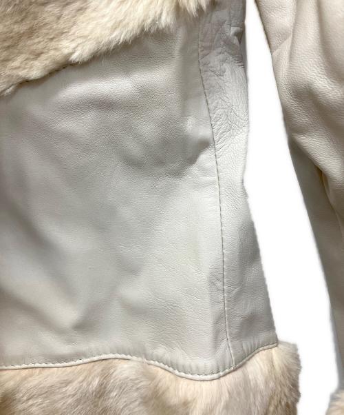 VERSACE（ヴェルサーチェ）VERSACE (ヴェルサーチェ) フェイクファーコート ブラウン サイズ:XSの古着・服飾アイテム