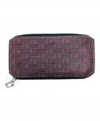 MOREAUモロー）の古着「長財布」｜ブラウン×ネイビー