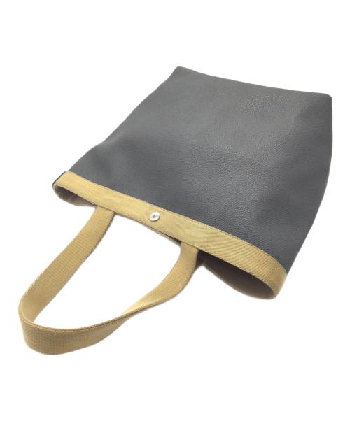 Herve Chapelier（エルベシャプリエ）Herve Chapelier (エルベシャプリエ) トートバッグ グレー×カーキの古着・服飾アイテム
