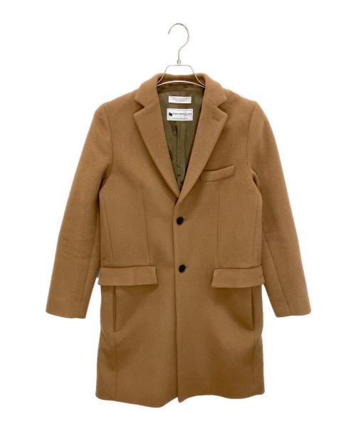 BEAUTY&YOUTH（ビューティーアンドユース）BEAUTY&YOUTH (ビューティーアンドユース) 1225-139-7921　メルトンチェスターコート ベージュ サイズ:Sの古着・服飾アイテム