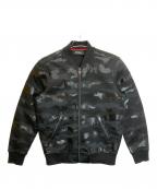 DIESELディーゼル）の古着「ブルゾン」｜ブラック