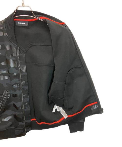 DIESEL（ディーゼル）DIESEL (ディーゼル) ブルゾン ブラック サイズ:Sの古着・服飾アイテム