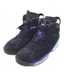 NIKE（ナイキ）の古着「Air Jordan 6 Retro "Aqua"」｜ブラック×パープル