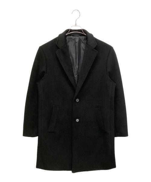 SIMPLICITE（シンプリシテ）SIMPLICITE (シンプリシテ) 25-020-723-1103-4-0　コート ブラック サイズ:Lの古着・服飾アイテム