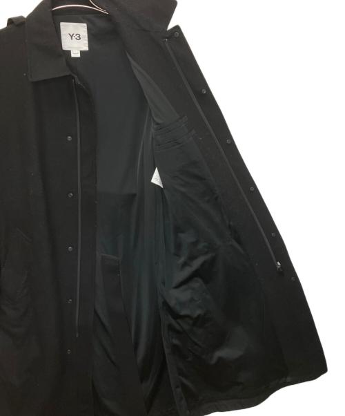 Y-3（ワイスリー）Y-3 (ワイスリー) GK4383　M CH1 WOOL FLANNEL COAT ブラック サイズ:Sの古着・服飾アイテム