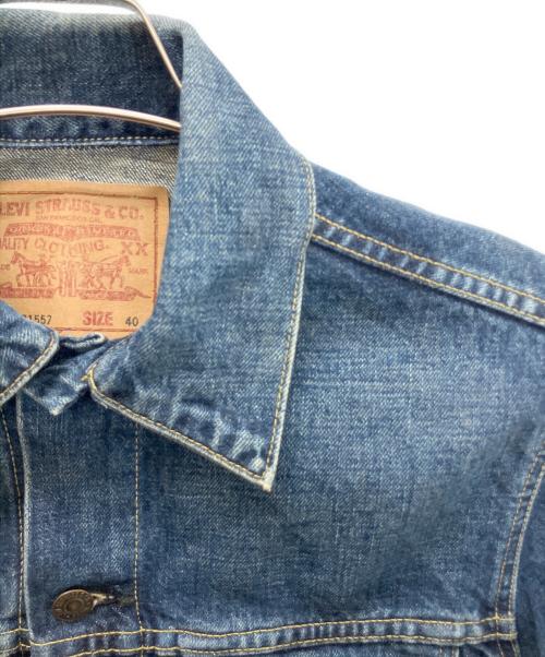 LEVI'S（リーバイス）LEVI'S (リーバイス) 71557-02　3rd復刻デニムジャケット インディゴ サイズ:40の古着・服飾アイテム