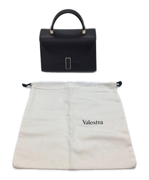 Valextra（ヴァレクストラ）Valextra (ヴァレクストラ) マイクロ イジィデ ブラックの古着・服飾アイテム