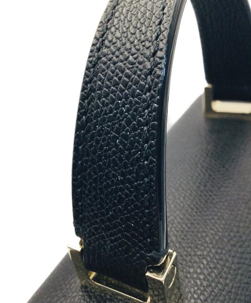 Valextra（ヴァレクストラ）Valextra (ヴァレクストラ) マイクロ イジィデ ブラックの古着・服飾アイテム