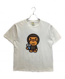 A BATHING APE（アベイシングエイプ）の古着「半袖カットソー」｜ホワイト