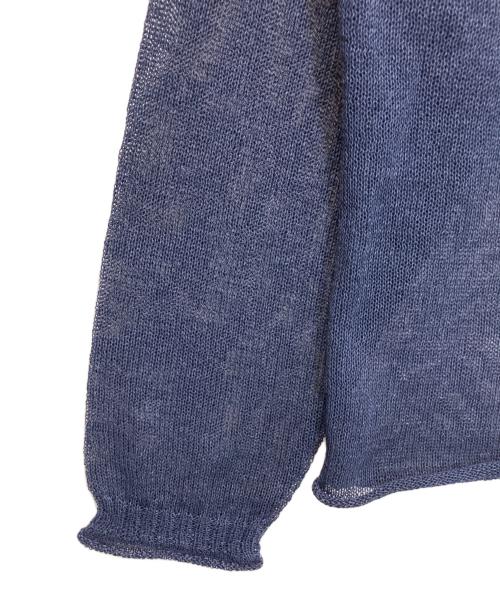 NUMBER (N)INE（ナンバーナイン）NUMBER (N)INE (ナンバーナイン) S24NK004　薄手ニット ネイビー サイズ:4の古着・服飾アイテム