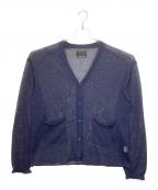 NUMBER (N)INEナンバーナイン）の古着「薄手カーディガン」｜ネイビー