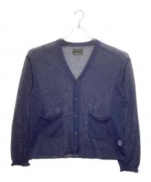 NUMBER (N)INE（ナンバーナイン）の古着「薄手カーディガン」｜ネイビー