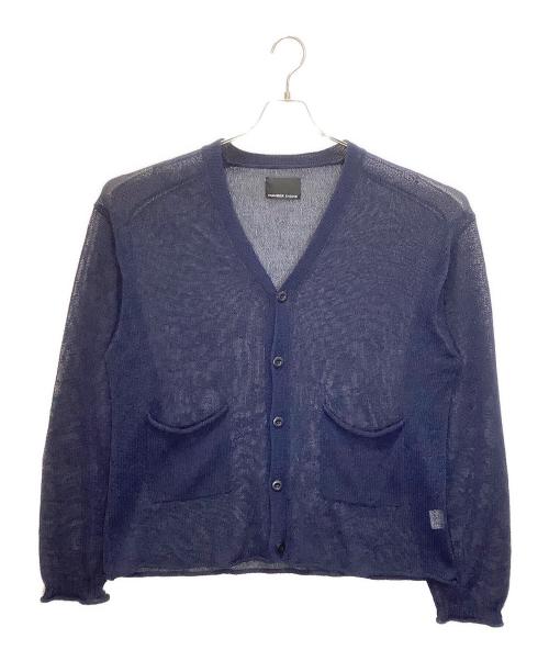 NUMBER (N)INE（ナンバーナイン）NUMBER (N)INE (ナンバーナイン) 薄手カーディガン ネイビー サイズ:4の古着・服飾アイテム