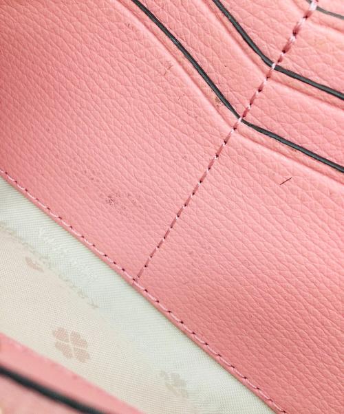 Kate Spade（ケイトスペード）Kate Spade (ケイトスペード) 長財布 ピンクの古着・服飾アイテム