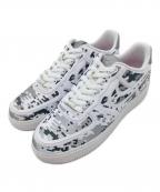 NIKEナイキ）の古着「AIR FORCE 1 LOW PREMIUM '08 QS 」｜ホワイト×グレー