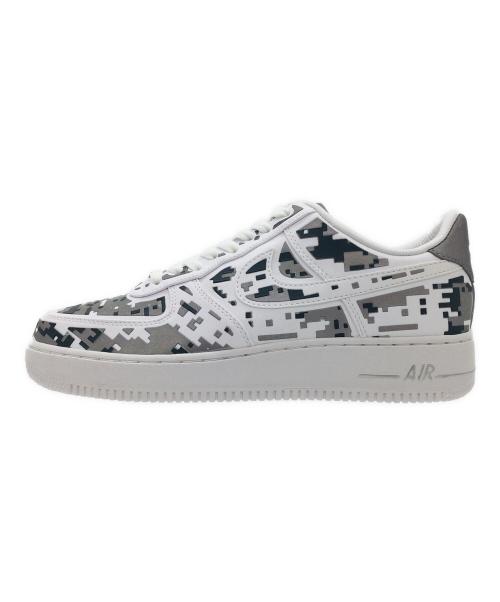 NIKE（ナイキ）NIKE (ナイキ) AIR FORCE 1 LOW PREMIUM '08 QS  ホワイト×グレー サイズ:US9.5、UK8.5、EUR43、cm27.5の古着・服飾アイテム