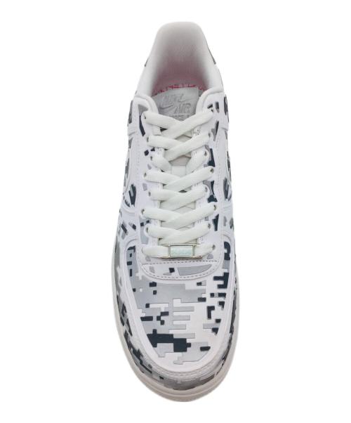 NIKE（ナイキ）NIKE (ナイキ) AIR FORCE 1 LOW PREMIUM '08 QS  ホワイト×グレー サイズ:US9.5、UK8.5、EUR43、cm27.5の古着・服飾アイテム