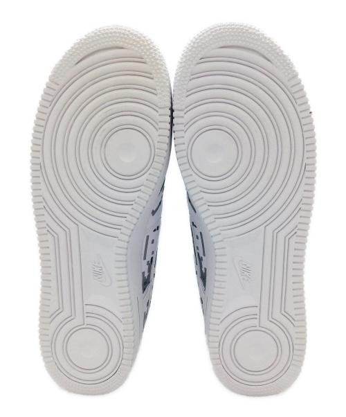 NIKE（ナイキ）NIKE (ナイキ) AIR FORCE 1 LOW PREMIUM '08 QS  ホワイト×グレー サイズ:US9.5、UK8.5、EUR43、cm27.5の古着・服飾アイテム