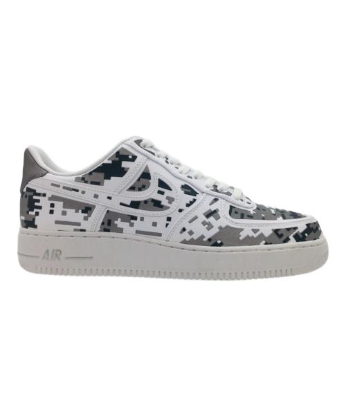 NIKE（ナイキ）NIKE (ナイキ) AIR FORCE 1 LOW PREMIUM '08 QS  ホワイト×グレー サイズ:US9.5、UK8.5、EUR43、cm27.5の古着・服飾アイテム