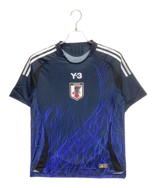 Y-3（ワイスリー）Y-3 (ワイスリー) IU0957　ゲームシャツ ネイビー サイズ:2XLの古着・服飾アイテム